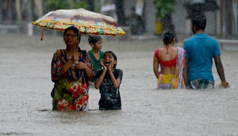 الأمطار الغزيرة تفاقم أزمة الهند