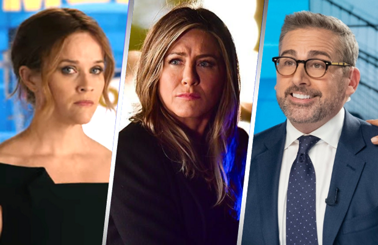 مشهد من مسلسل "ذا مورنينج شو" الأمريكي