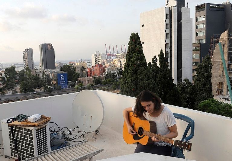 آثار انفجار مرفأ بيروت