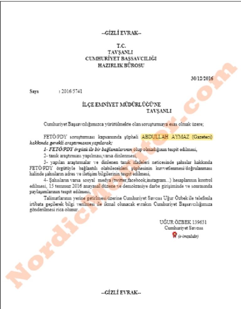 عبدالله أيماز - نورديك مونيتور