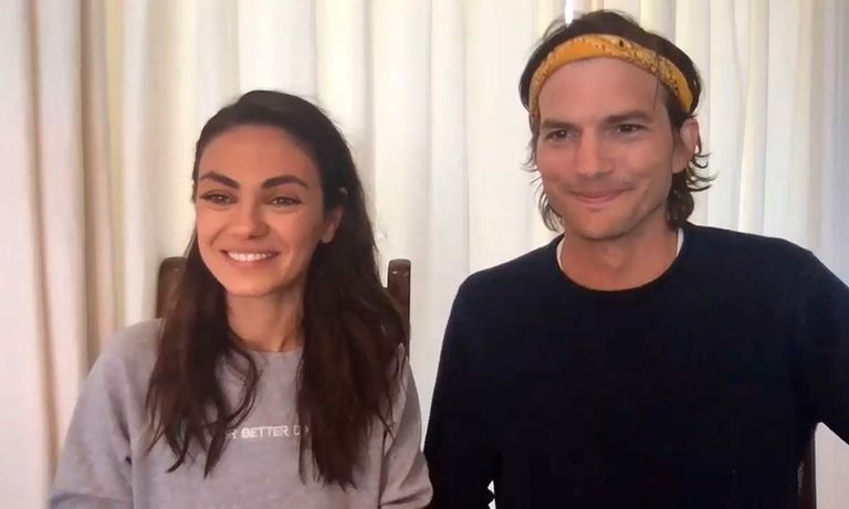 الممثلان الزوجان أشتون كوتشر وميلا كونيس