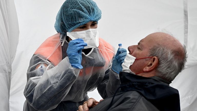 فحص فيروس كورونا في ألمانيا