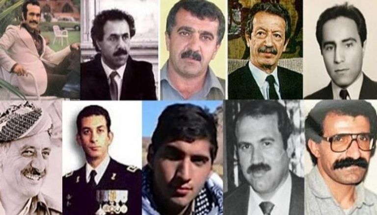 بعض ضحايا جرائم قتل وخطف الإيرانيين بالخارج 