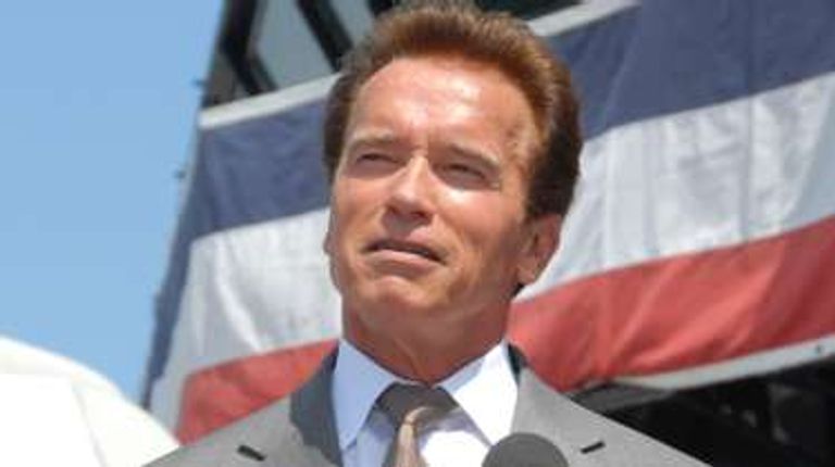 الممثل الأمريكي النمساوي أرنولد شوارزنيجر