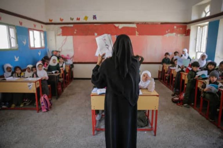 صف دراسي في اليمن (أرشيفية)