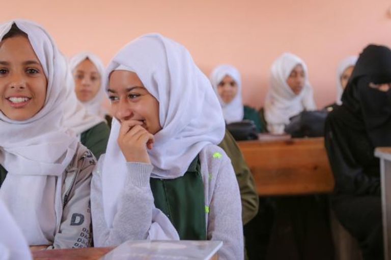 صف دراسي في اليمن (أرشيفية)