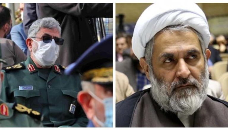 رئيس المخابرات الإيرانية وقائد فيلق القدس بالحرس الثوري