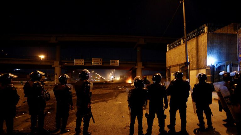 جانب من احتجاجات خوزستان