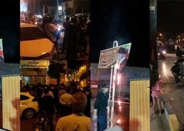 جانب من احتجاجات خوزستان