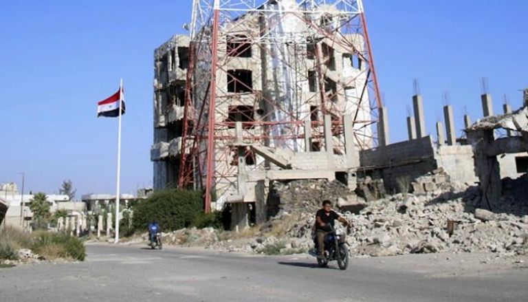درعا تعرضت لدمار واسع - أرشيفية
