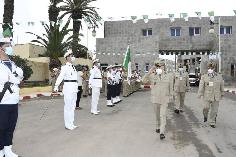 قائد الجيش الجزائري يمقر المدرسة الحربية العليا قائد الجيش الجزائري بمقر المدرسة الحربية العليا