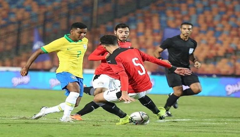 مباراة مصر والبرازيل - أرشيفية