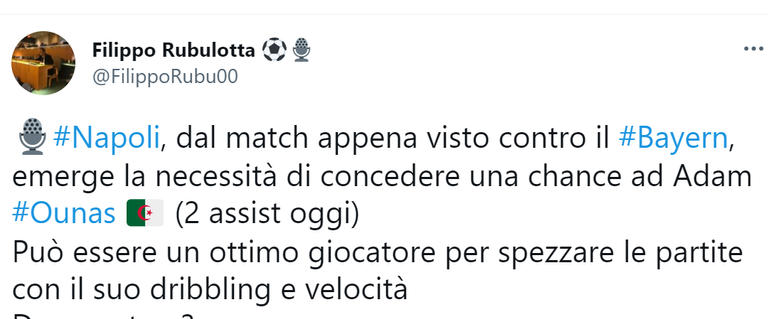 آدم وناس لاعب نابولي