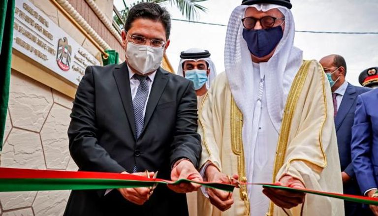 افتتاح قنصلية الإمارات بمدينة العيون المغربية - أرشيفية