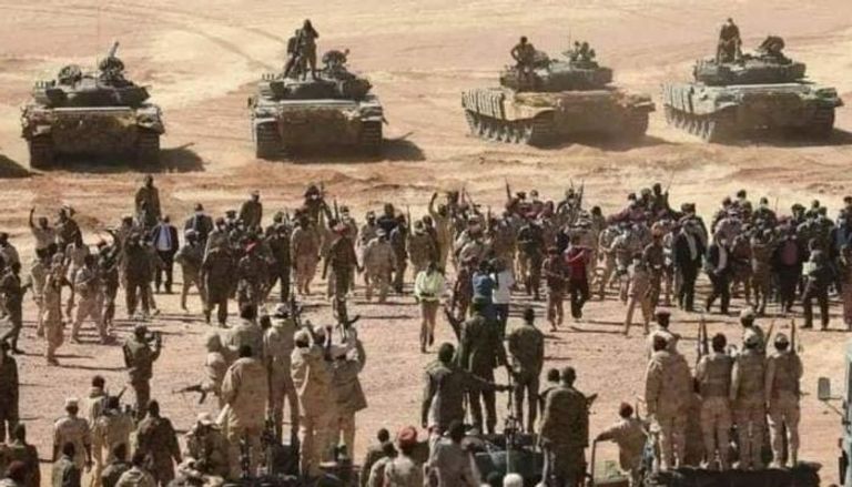 قوات من الجيش السوداني بالحدود الشرقية