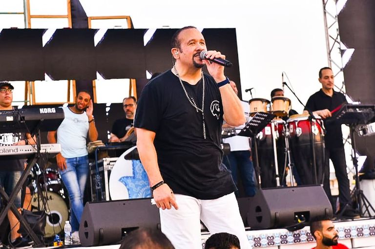 حميد الشاعري وهشام عباس