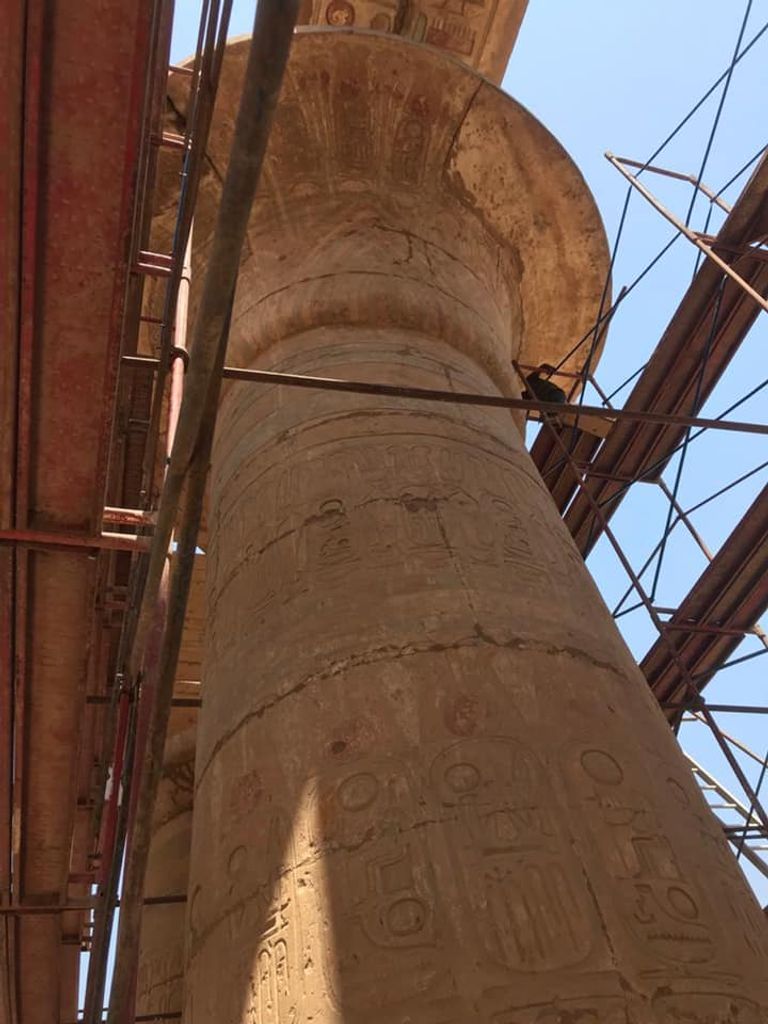 أحد أعمدة الكرنك