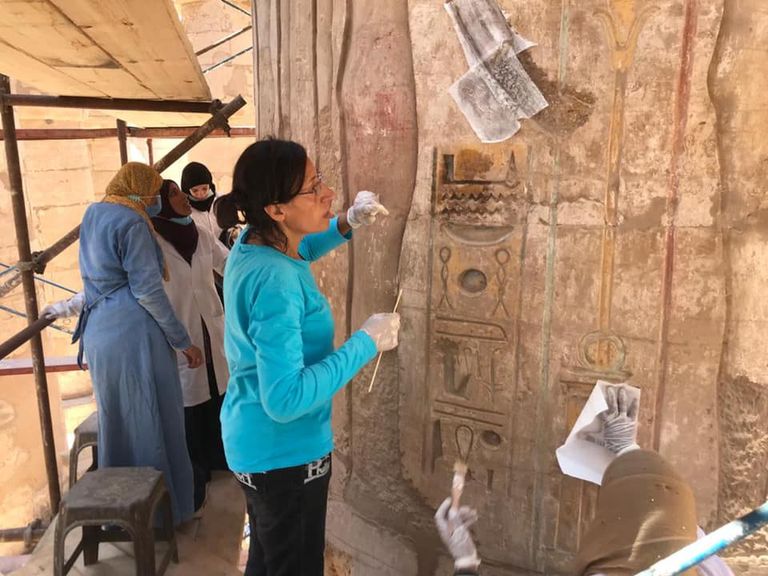 أحد أعمدة الكرنك