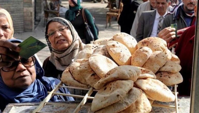 خبز مصري مدعم