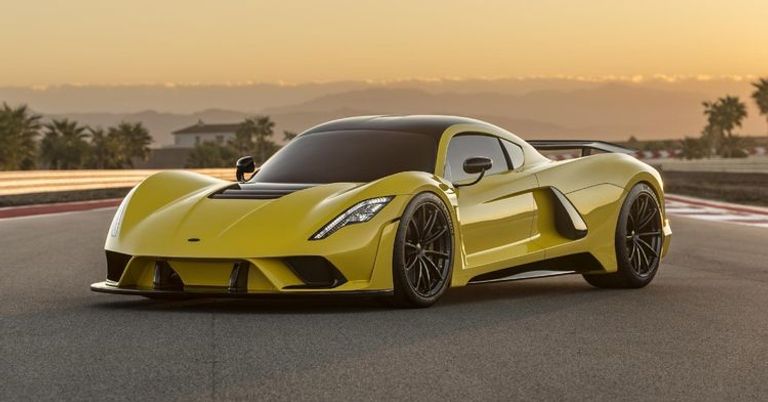 Hennessey Venom F5 بوجاتي شيرون
