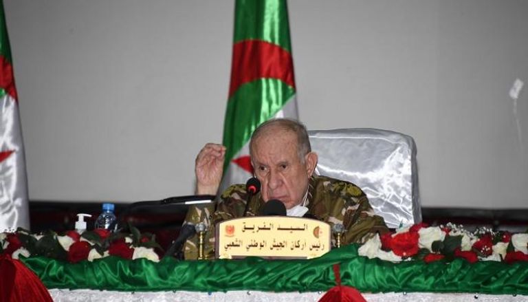 قائد أركان الجيش الجزائري الفريق السعيد شنقريحة - أرشيفية