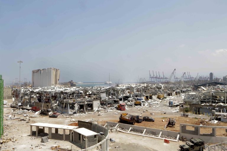 مرفأ بيروت عشية ذكرى الانفجار