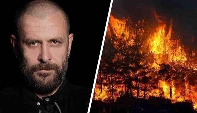 جانب من الحرائق المتواصلة في تركيا