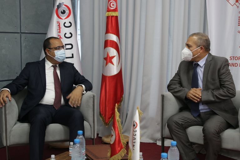 المشيشي في الهيئة الوطنية لمكافحة الفساد بتونس