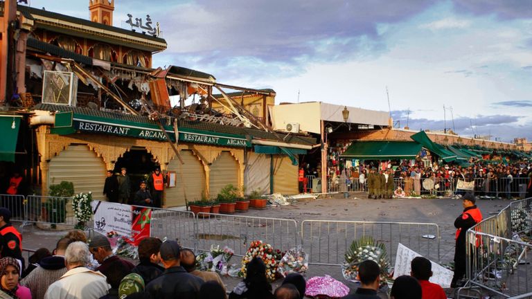 ساحة جامع الفنا بمراكش