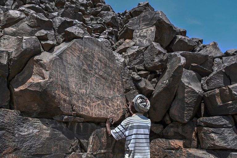 أبورما من أهم مواقع الفن الصخري في منطقة القرن الأفريقي