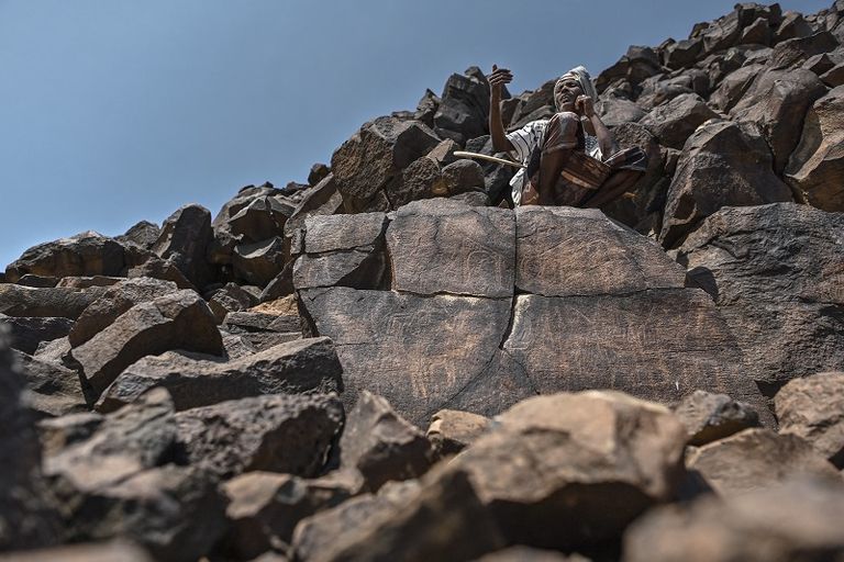 أبورما من أهم مواقع الفن الصخري في منطقة القرن الأفريقي