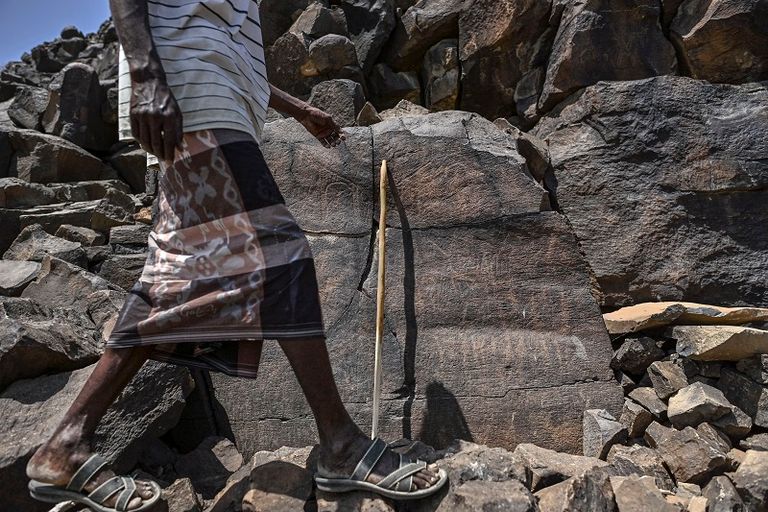 أبورما من أهم مواقع الفن الصخري في منطقة القرن الأفريقي