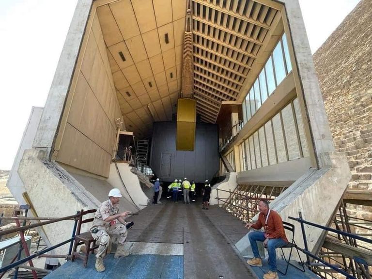 موكب نقل مركب خوفو