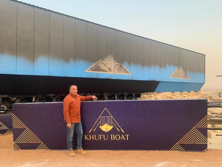 موكب نقل مركب خوفو