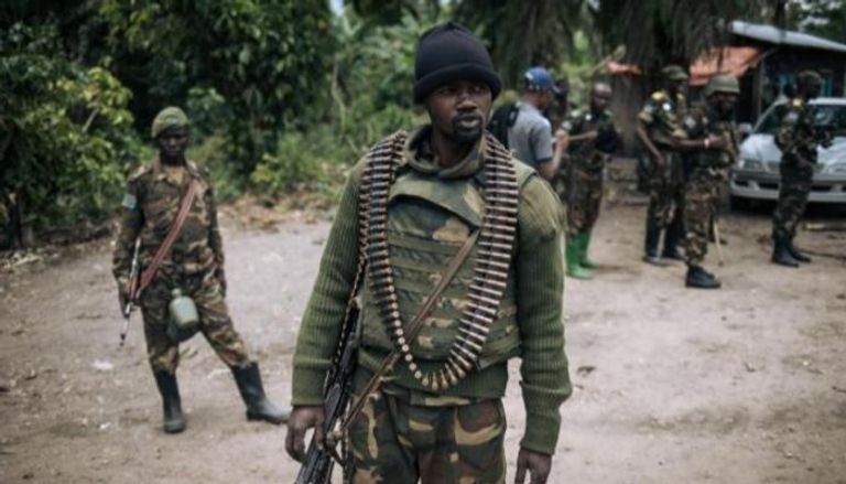 جندي في الكونغو الديمقراطية
