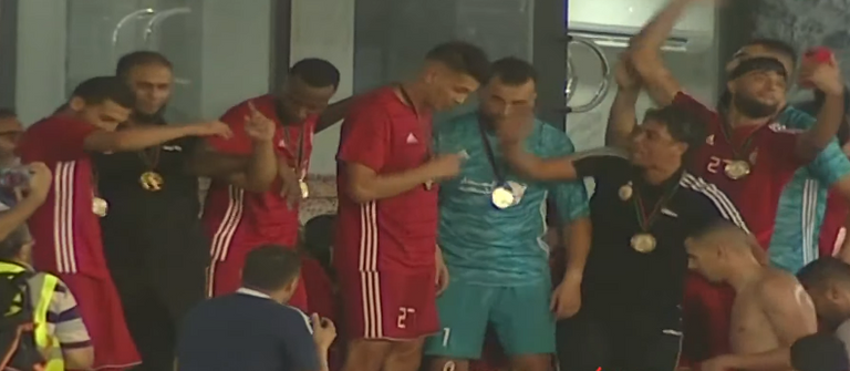 فريق الاتحاد بطل الدوري الليبي