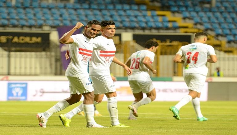 فريق الزمالك الزمالك ضد غزل المحلة