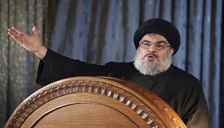 الأمين العام لمليشيات حزب الله اللبناني حسن نصر الله