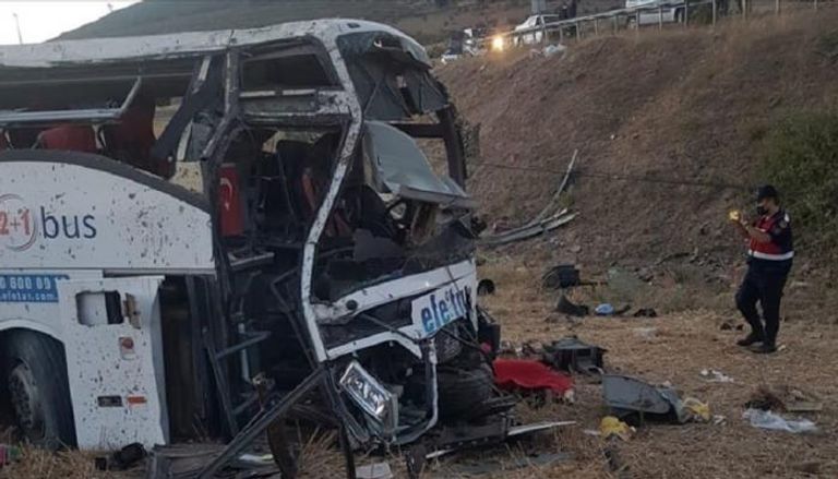 حادث سير يقتل 14 شخصا في تركيا