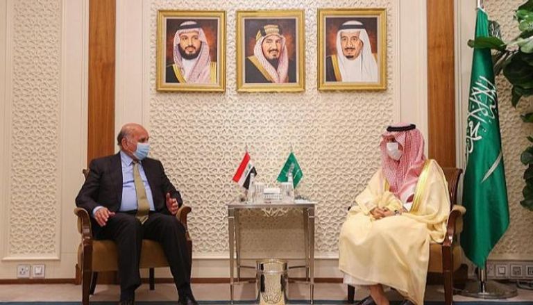 وزير الخارجية السعودي يستقبل نظيره العراقي