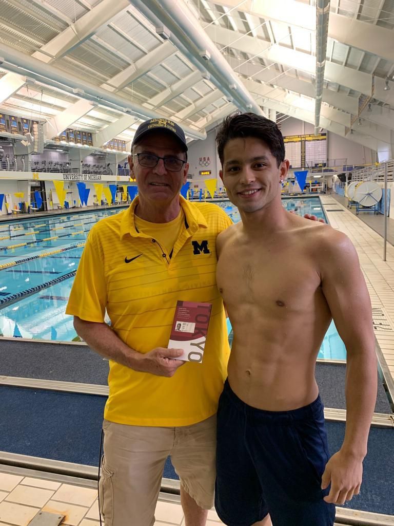 السباح اليمني مختار اليماني في أولمبياد طوكيو