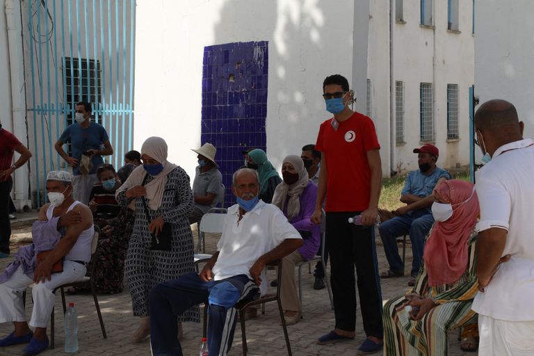 حملة تلقيح في تونس