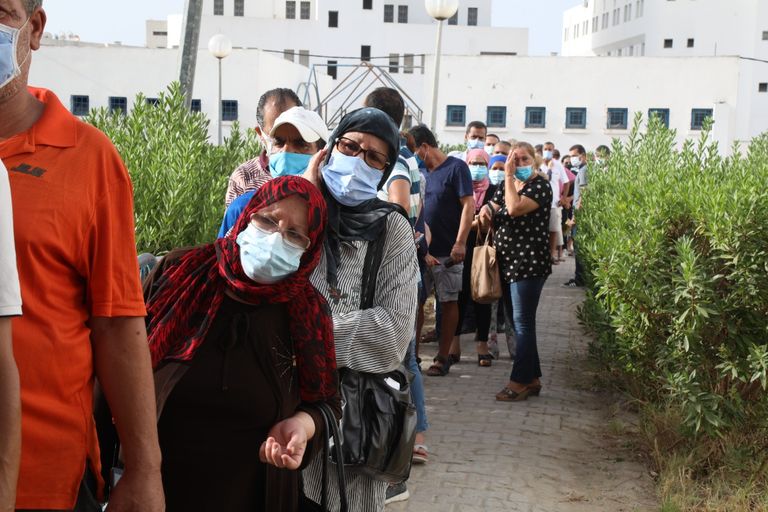 حملة تلقيح في تونس