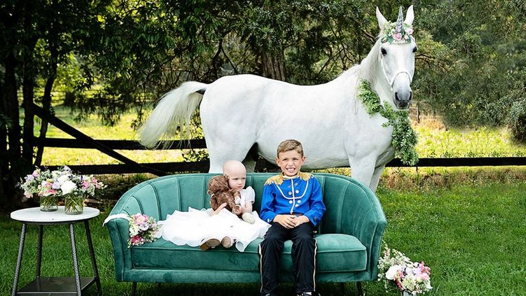 وحيد قرن الطفلة البريطانية المحاربة أبيجيل ليجيو