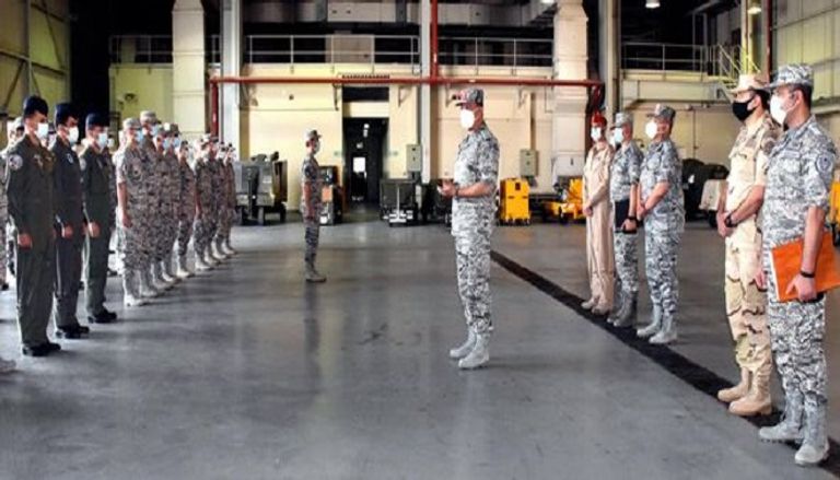 القوات الجوية الإماراتية والمصرية خلال تدريب