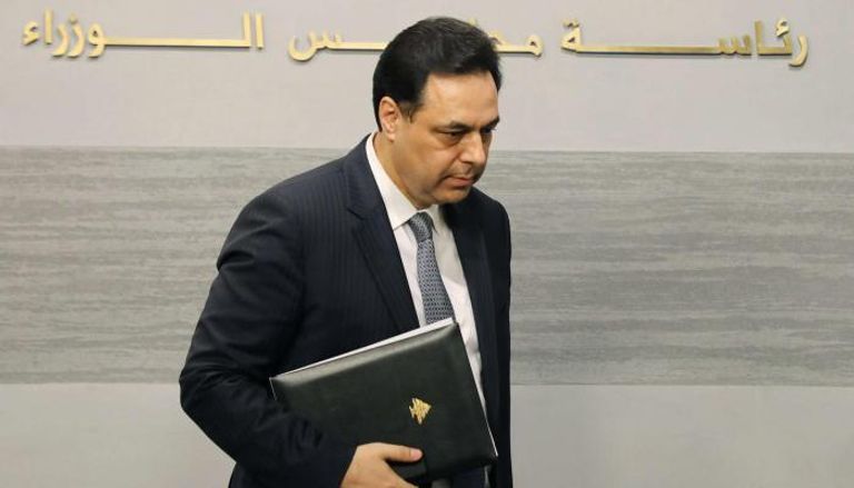 رئيس حكومة تصريف الأعمال بلبنان حسان دياب