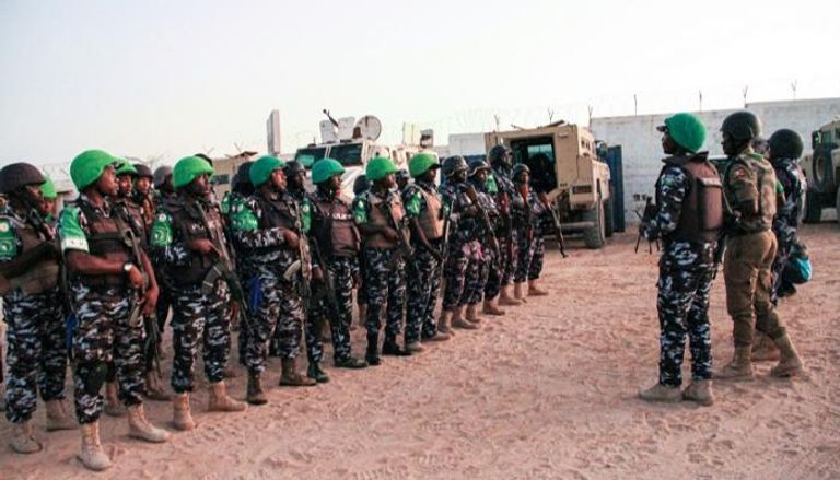 قوات حفظ السلام الأفريقية بالصومال- الفرنسية