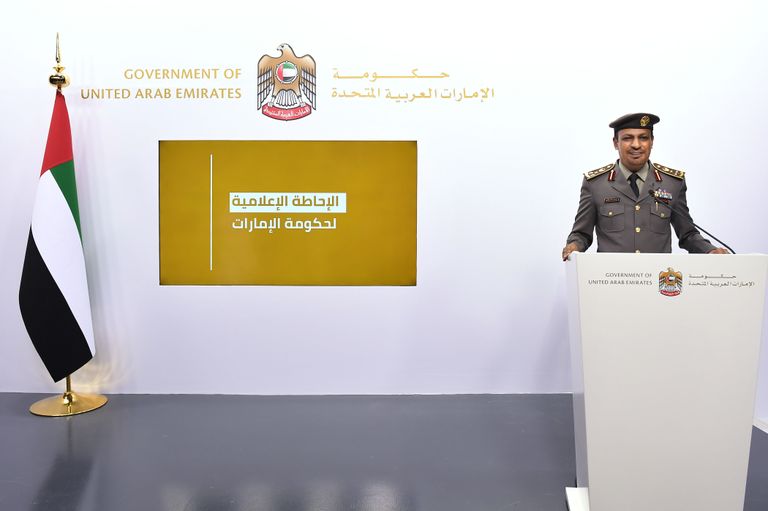 العميد خميس الكعبي المتحدث الرسمي عن الهيئة الاتحادية للهوية والجنسية الدكتورة نورة الغيثي