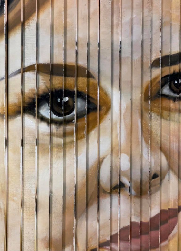 جزء من اللوحة