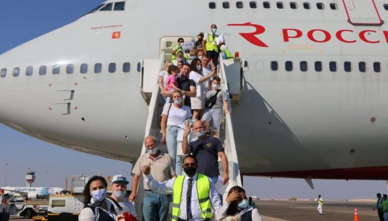 السياحة الروسية تعود لمنتجعات مصر بعد توقف 6 سنوات
